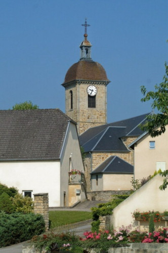 L'église de Pusey, photo J. Masset