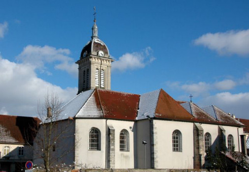 L'église de Quingey, photo M. Morlin