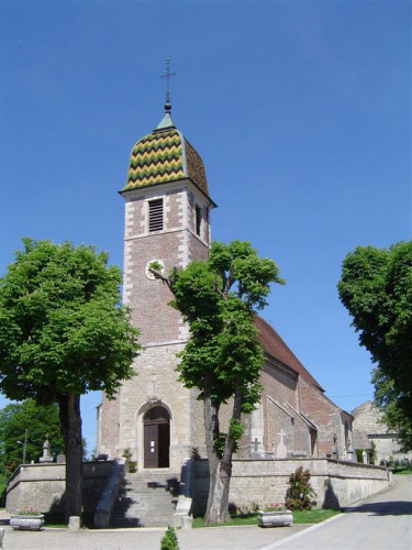 L'église de Rahon, photo M. Morlin