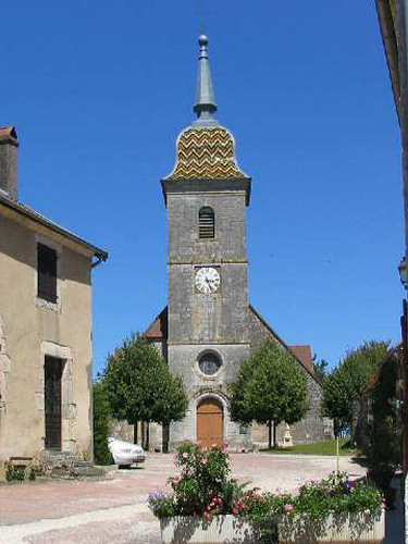 l'église de Ray-sur-Saône, photo A. Mey