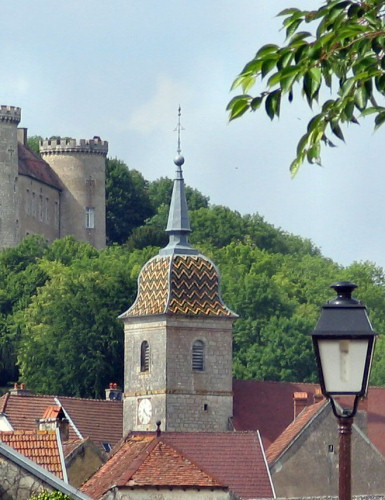 Clocher de Ray-sur-Saône, photo  A. Mey