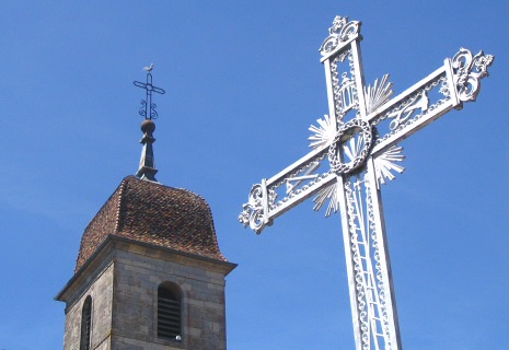 Clocher de Raze, photo V. Lucas