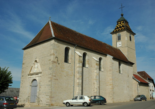 L'église de Recologne, photo M. Morlin