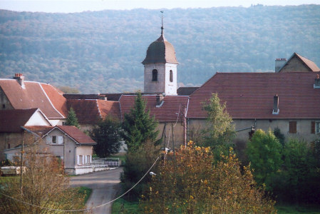 Le village de Roche-lès-Clerval, photo J. Masset