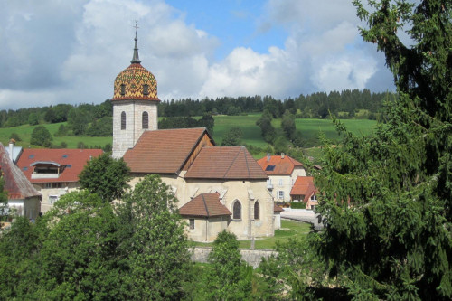 L'église de Rochejean, photo J. Masset