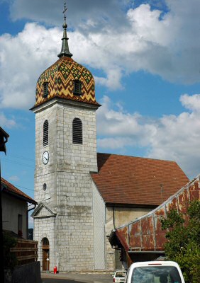 L'église de Rochejean, photo M. Morlin