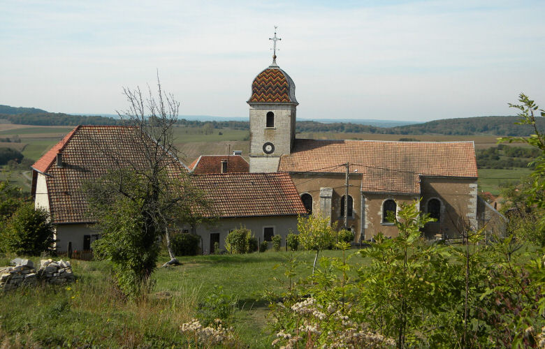 L'église de Romain, photo D. Bion