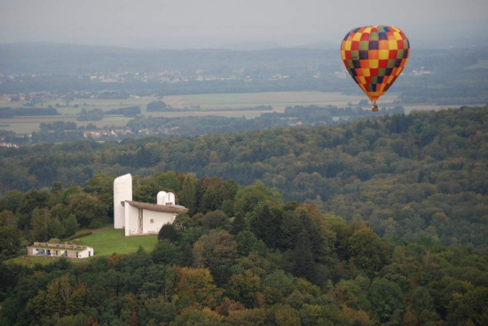 La chapelle de Ronchamp en 2007, photo B. Lamblin