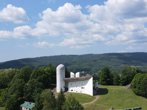 La chapelle de Ronchamp, photo E. Rey