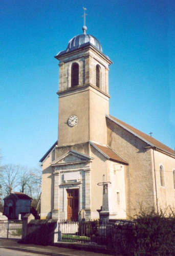 L'église de Roset-Fluans, photo C. Briot