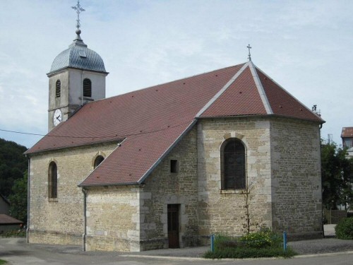 L'église de Rosières sur Barbèche, photo J. Masset