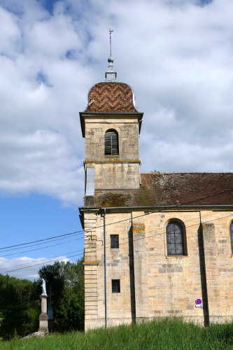 Eglise de Rosières-sur-Mance, photo Y. Bessero