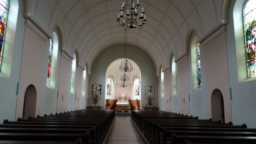 Intérieur de l'église de Rougegoutte, photo O. Pernot