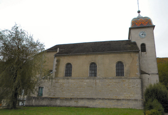 L'église de Roulans, photo D. Bion
