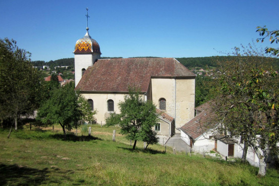 L'église de Roulans, photo J. Masset