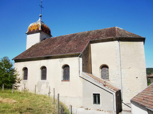 L'église de Roulans, photo J. Masset
