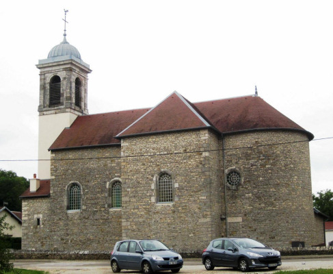 L'église de Routelle, photo J. Masset