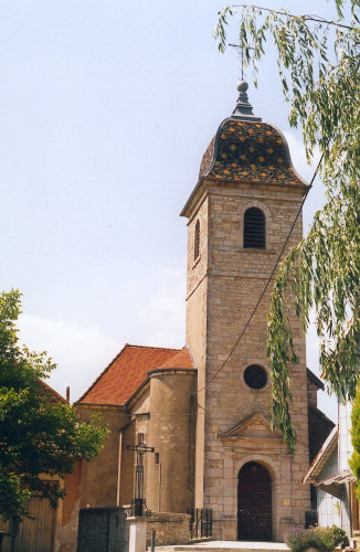 L'église de Ruffey-le-Chateau, photo M. Morlin