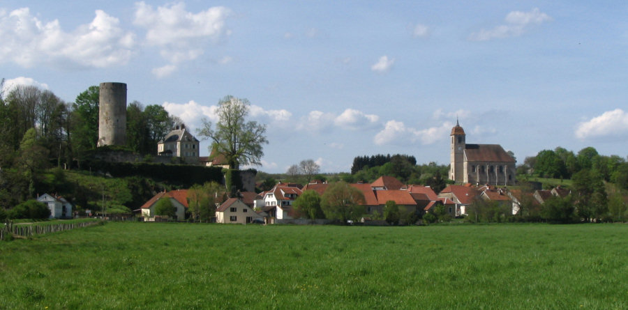 Le village de Rupt-sur-Saône, photo V. Lucas