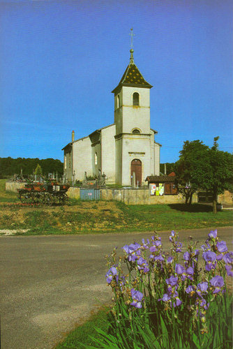 L'eglise de Saint-Gand, photo J. Menneret