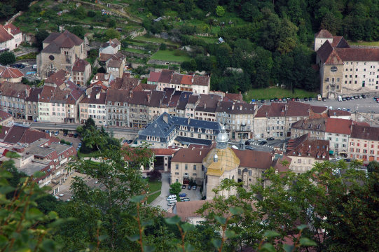 Vue du site de la chapelle de Salins-les-Bains, photos M. Morlin