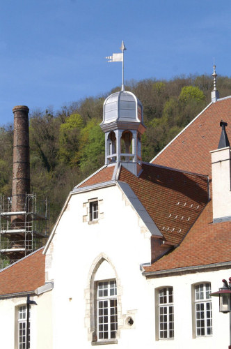 Clocheton de l'ancienne saline de Salins-les-Bains, photo J. Masset