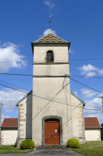 L'église de Saponcourt, photo Y. Bessero