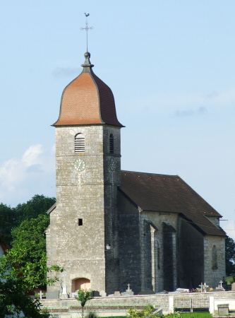 L'église de Saules, photo M. Taland