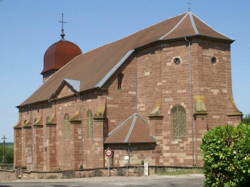 L'église de Saulnot, photo J. Masset