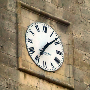 Horloge de l'église de Scey-sye-Saône, photo E. Ozenne