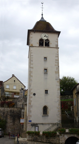 Le clocher de Sellières, photo O. Pernot