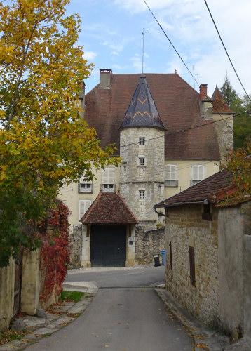 Tour d'un hôtel particulier de Sellières, photo O. Pernot