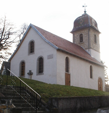 l'ancien temple de Seloncourt, photo D. Hazelman