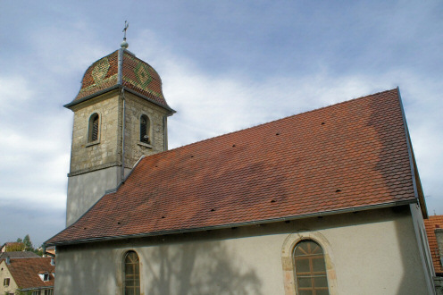Le vieux temple de Seloncourt, photo J. Masset