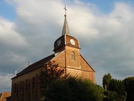 L'église de Senargent, photo A. Combey