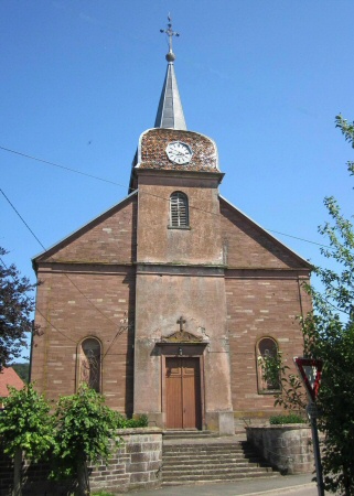 L'église de Senargent, photo J. Masset