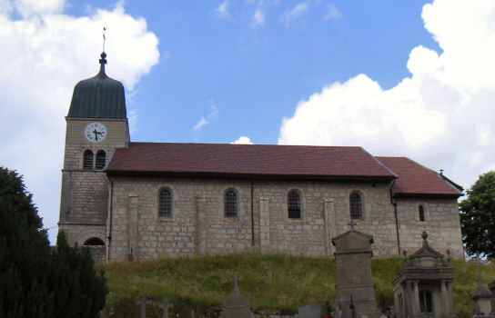 L'église de Septmoncel, photo O. Pernot