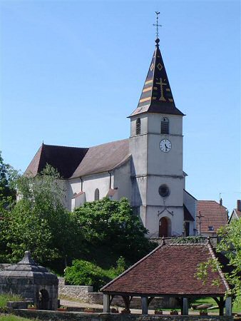 L'église de Sermange, photo M. Morlin