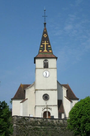 L'église de Sermange, photo J. Masset