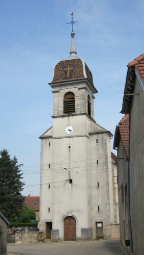 L'église de Serre-les-Moulières, photo J. Masset