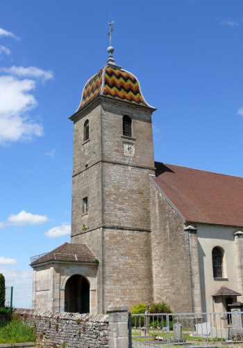 L'église de Serre-les-Sapins, photo C. Briot