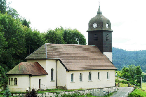 L'église de Sombacour, photo J. Masset