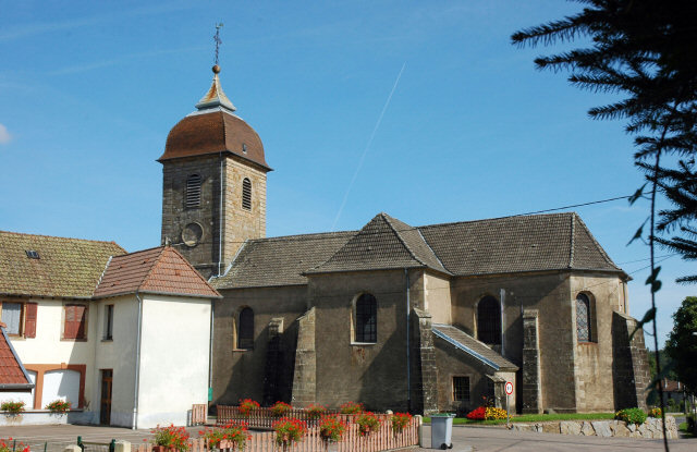 L'église de Saint-Barthélémy, photo M. Morlin