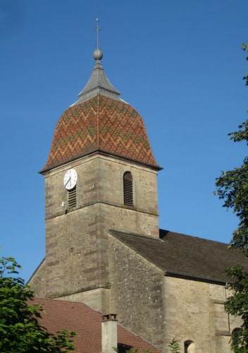 Eglise de Saint-Bresson, photo J. Masset