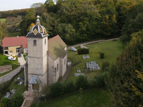 L'église de Saint-Georges-Armont, photo E. Rey