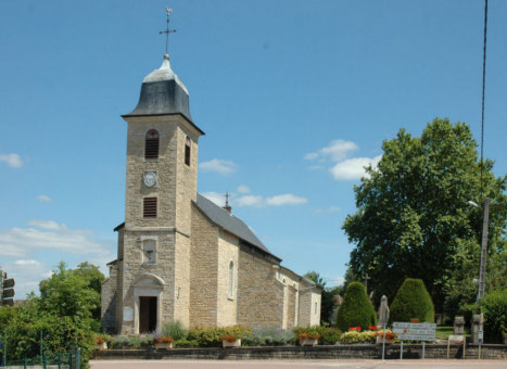 L'église de Saint-Germain-lès-Arlay, photo M. Morlin