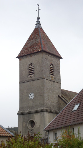 Eglise de Saint-Germain-en-Montagne, photo O. Pernot