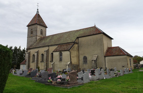 Eglise de Saint-Germain-en-Montagne, photo O. Pernot
