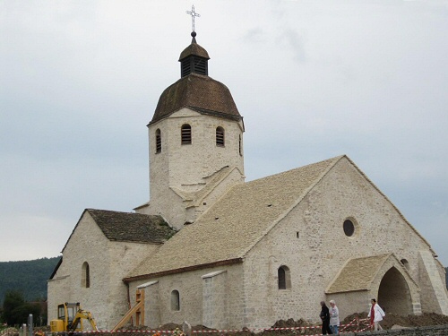 L'église de Saint-Hymetière, photo J. Masset