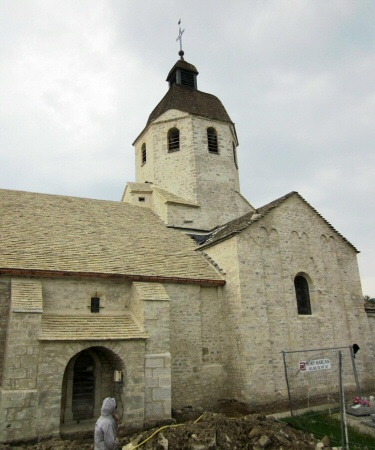 L'église de Saint-Hymetière, photo J. Masset